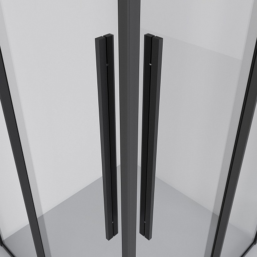 Niagara Душевой уголок Nova 80x80 NG-6822-34BLACK – картинка-7